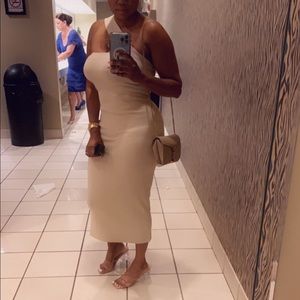 Beige dress